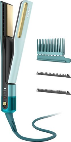 Shark - SilkiPro Straight Wet to Dry Straightener + Rapid Blow Dryer - Turquoise Wave