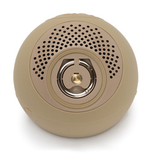 Speaqua Barnacle Vibe 3.0 Portable Waterproof Bluetooth Speaker with Built in Storage (2,000 songs) - Dune GLOBAL SHIPPING