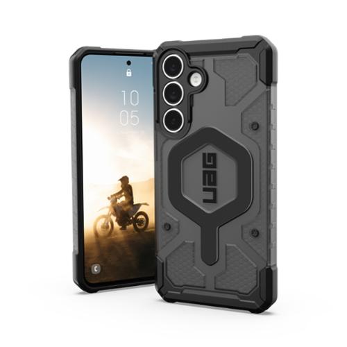UAG - Clear Pathfinder Series Case for Galaxy S25 FE - Ash/Black