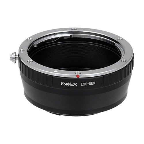 Fotodiox - Lens Adapter - Compatible with Canon EF/EF-S Lenses to fit Sony E-Mount Cameras-Front_Standard 
