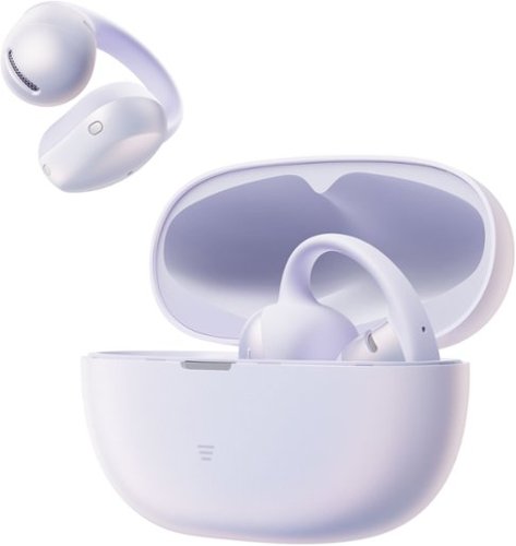 Shokz OpenDots Air Open-Ear Clip-On True Wireless Bluetooth Earbuds - Daybreak Purple WORLDWIDE DELIVERY