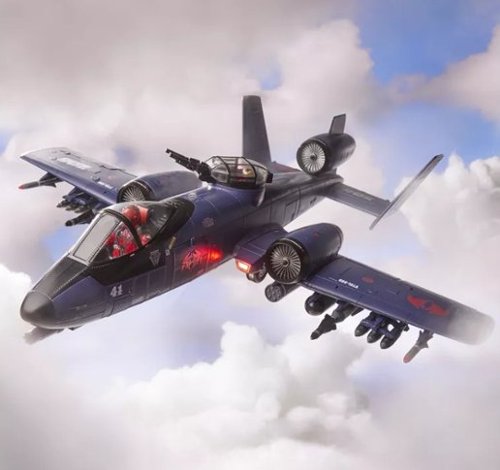 Transformers - Cobra Rattler Ground Attack Jet HasLab Exclusive | G.I. Joe Classified Series-Front_Standard 