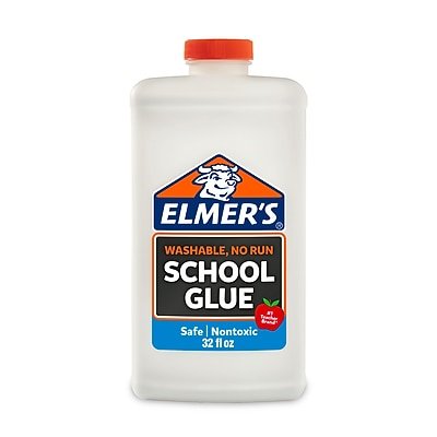 Elmer's - Washable Liquid School Glue, 32 oz., (2024678) - White
