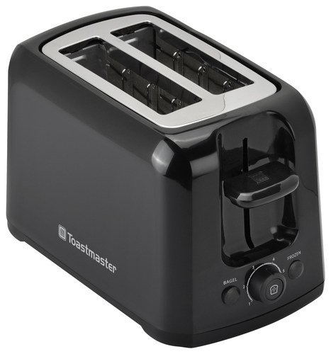  Toastmaster - 2-Slice Extra-Wide-Slot Toaster - Black