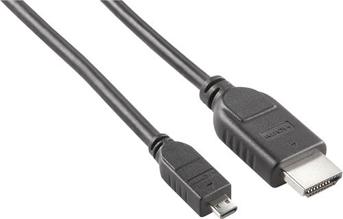  Dynex™ - 6' High-Speed Micro HDMI Cable - Multi