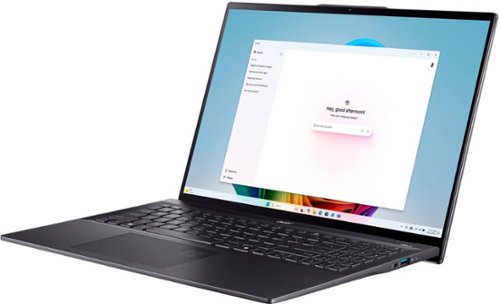 Acer Swift 16 AI - 16 3K OLED Touch Laptop - Copilot+ PC – Intel Core Ultra 7 Series 2  – 16GB Memory – 1TB SSD - Ice Black BUY ONLINE