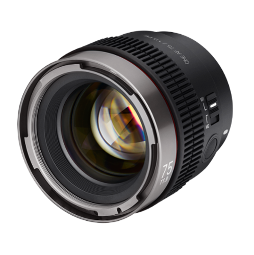 Rokinon - CINE AF 75mm T1.9 Lens for Sony FE (E-mount) - Black