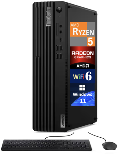 Lenovo Upgraded ThinkCentre M75s Mini Desktop (Ryzen 5 Pro 5650G