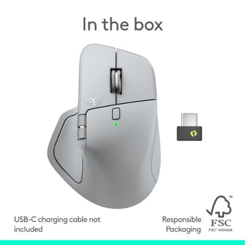 Logitech MX Master 4 Wireless Laser Ergonomic Mouse with Advanced