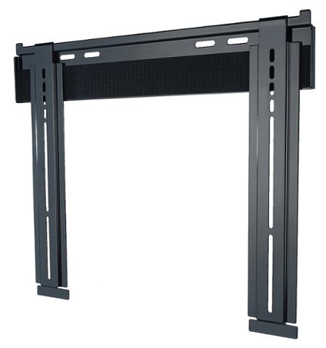 Peerless-AV - Designer Display Wall Mount For Most 37" - 50" Flat Panel Displays - Gloss Black