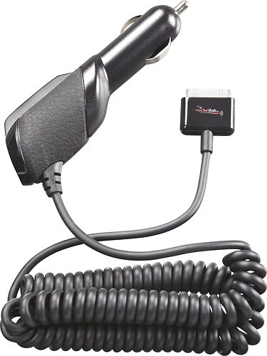  Rocketfish™ - Apple MFi Certified Premium Vehicle Charger for Apple iPad, iPhone and iPod - Black