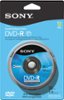 Sony - DVD Recordable Media - DVD-R - 1.40 GB - 10 Pack Spindle - Blue/Black-Front_Standard