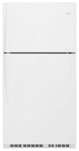 Whirlpool - 21.3 Cu. Ft. Top-Freezer Refrigerator - White