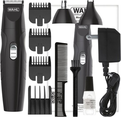 Wahl All In One Rechargeable Grooming Trimmer - Black WORLDWIDE DELIVERY