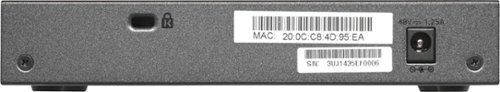 NETGEAR 8-Port 10/100/1000 Mbps Gigabit Smart Managed Plus Switch - Black WORLDWIDE DELIVERY