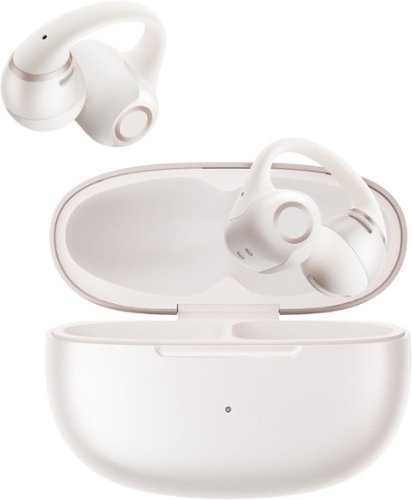 Shokz OpenDots 2 Open-Ear Clip-On True Wireless Bluetooth Earbuds - Pearl White GLOBAL SHIPPING