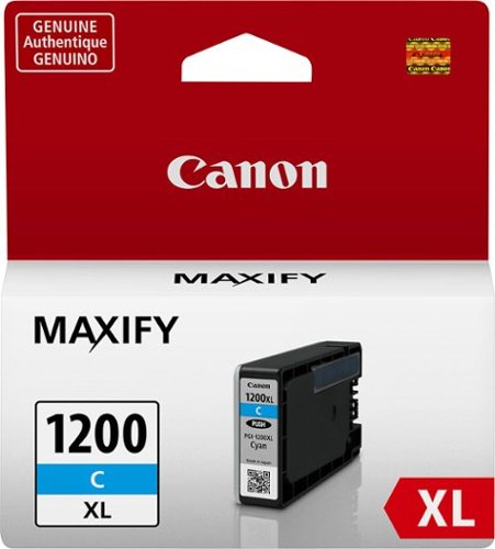  Canon - PGI-1200 XL High-Yield Ink Cartridge - Cyan