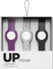 Straps for Jawbone UP MOVE Activity Trackers (3-Count) - Onyx/Grape/Fog-Front_Standard