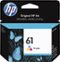HP - 61 Standard Capacity Ink Cartridge - Tri-color-Front_Standard