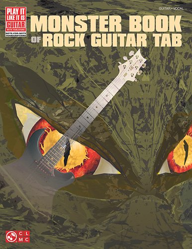 Hal Leonard - Various Composers: Monster Book of Rock Guitar Tab Sheet Music - Multi