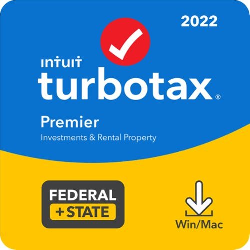  TurboTax - Premier 2022 Federal + E-file and State - Windows, Mac OS