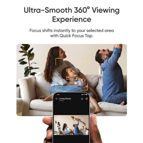 eufy E30 Indoor Wired 4K PTZ Security Camera with Spotlight - White SHOP ONLINE