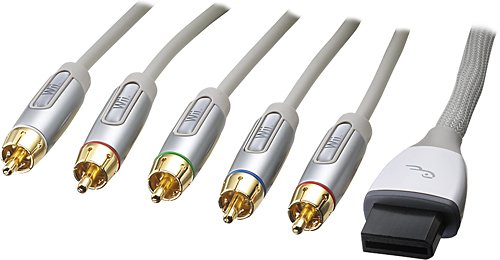  Rocketfish™ - 6' Component Cable for Nintendo Wii - Multi