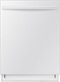 Samsung - 24" Tall Tub Built-In Dishwasher with Stainless Steel Tub - White-Front_Standard