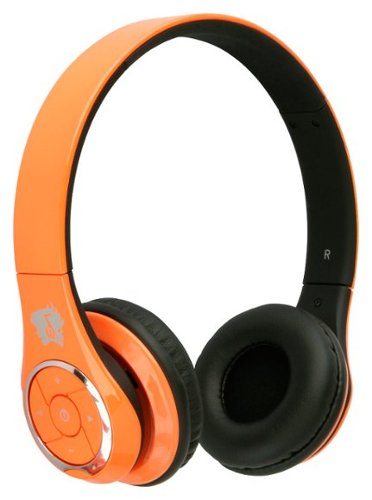  Life N Soul - Bluetooth Over-the-Ear Headphones - Orange