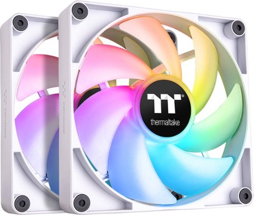 Thermaltake - CT120 ARGB Sync PC Cooling Fan (2-Pack) - White