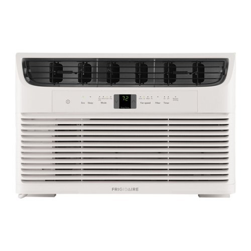 Frigidaire - 115V 8,000 BTU 350 Sq. Ft. Smart Window Air Conditioner - White