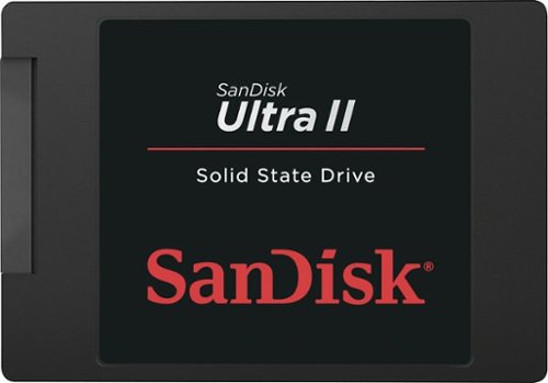  SanDisk - Ultra II 120GB Internal SATA Solid State Drive for Laptops