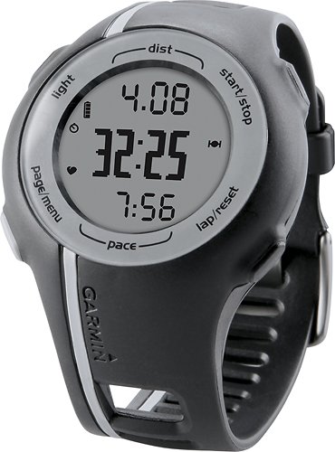  Garmin - Forerunner 110 GPS-Enabled Sports Watch - Gray/Blue