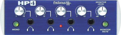  PreSonus - 4-Channel Headphone Amplifier - Blue