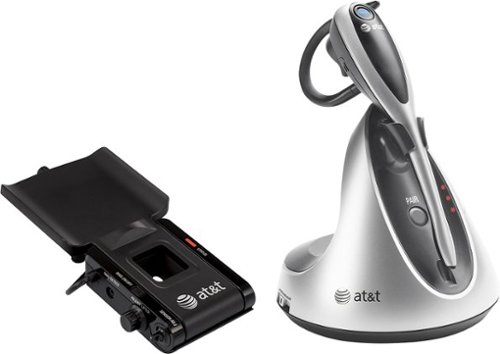 AT&T - TL7612 DECT 6.0 Cordless Headset - Silver-Angle_Standard 