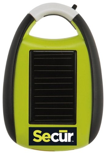  Secur - Mini Solar Cell Phone Charger - Green/Black