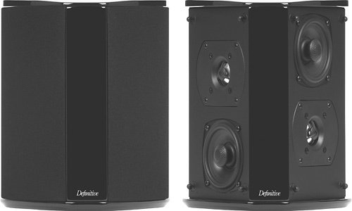 Definitive Technology - 3-1/2&quot; Surround Loudspeaker (Each) - Black