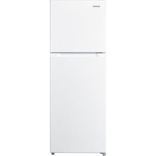 Frigidaire - 10 Cu. Ft. Garage Ready Top Freezer Apartment-Size Refrigerator - White
