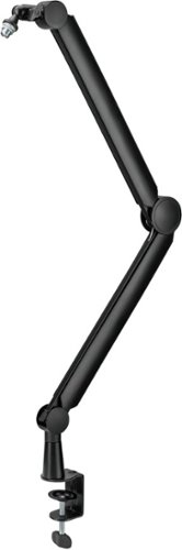 ACGAM Boom Arm Microphone Mic Stand with 3/8'' to 5/8'' Screw Adapter for Blue Yeti HyperX QuadCast Shure SM7B and other Mic GLOBAL SHIPPING