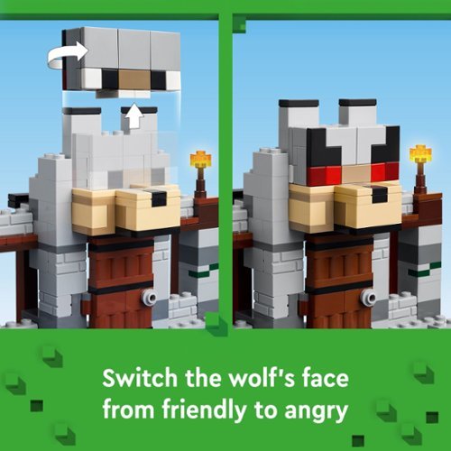 LEGO Minecraft The Wolf Stronghold Fortress Playset Video Game Toy 21261 WORLDWIDE DELIVERY