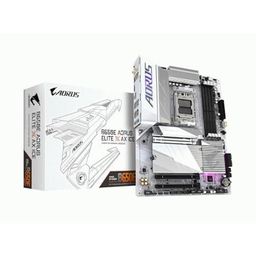 GIGABYTE Ultra Durable B650 AORUS ELITE AX ICE Gaming Desktop