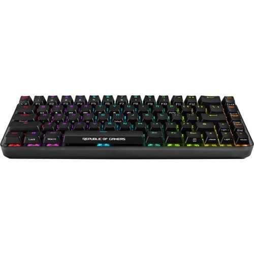 ASUS Full-Sized Wired Mechanical Gaming Keyboard - Black, Gray HOW TO BUY