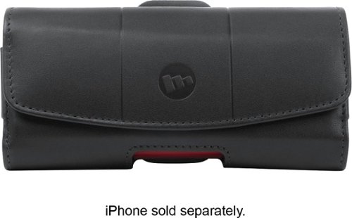  mophie - Hip Holster 7500 Belt-Clip Case for Apple® iPhone® SE, 5s and 5 - Black