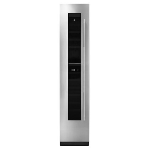 JennAir - 42-Bottle Left Swing Built-In Wine Column Refrigerator - Panel Ready