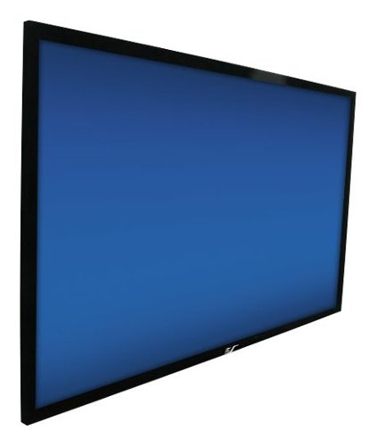 Elite Screens - Sable Frame 120" Fixed Projector Screen - Black