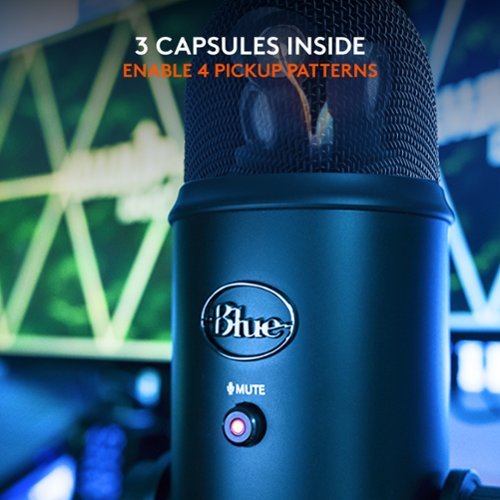 Blue Microphones Blue Yeti Professional Multi-Pattern USB Condenser Microphone HOW TO BUY
