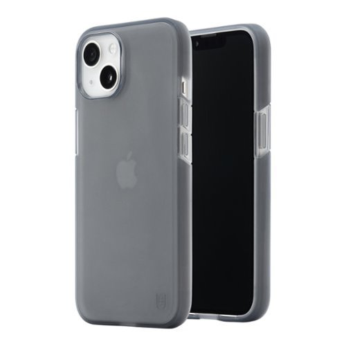 BodyGuardz - Solitude Case for Apple iPhone 13 with Pureguard - Smoke-Front_Standard 