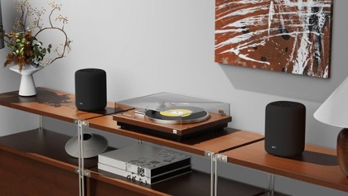WiiM Sound Lite Smart Speaker w/ Hi‑Res 24‑bit/192 kHz, AI RoomFit, 100W Peak, Wi‑Fi - Black BUY IN MIDDLE EAST