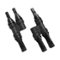 Renogy - Solar Y Connectors MMF+FFM Pair - Black-Front_Standard