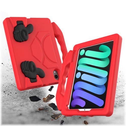 SaharaCase YES! Series KidProof Case for Apple iPad mini (A17 Pro) and Apple iPad mini (6th Generation 2021) - Red HOW TO BUY